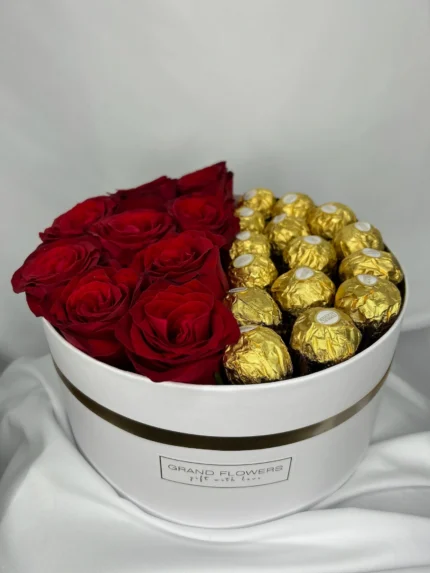 Červené růže & Ferrero